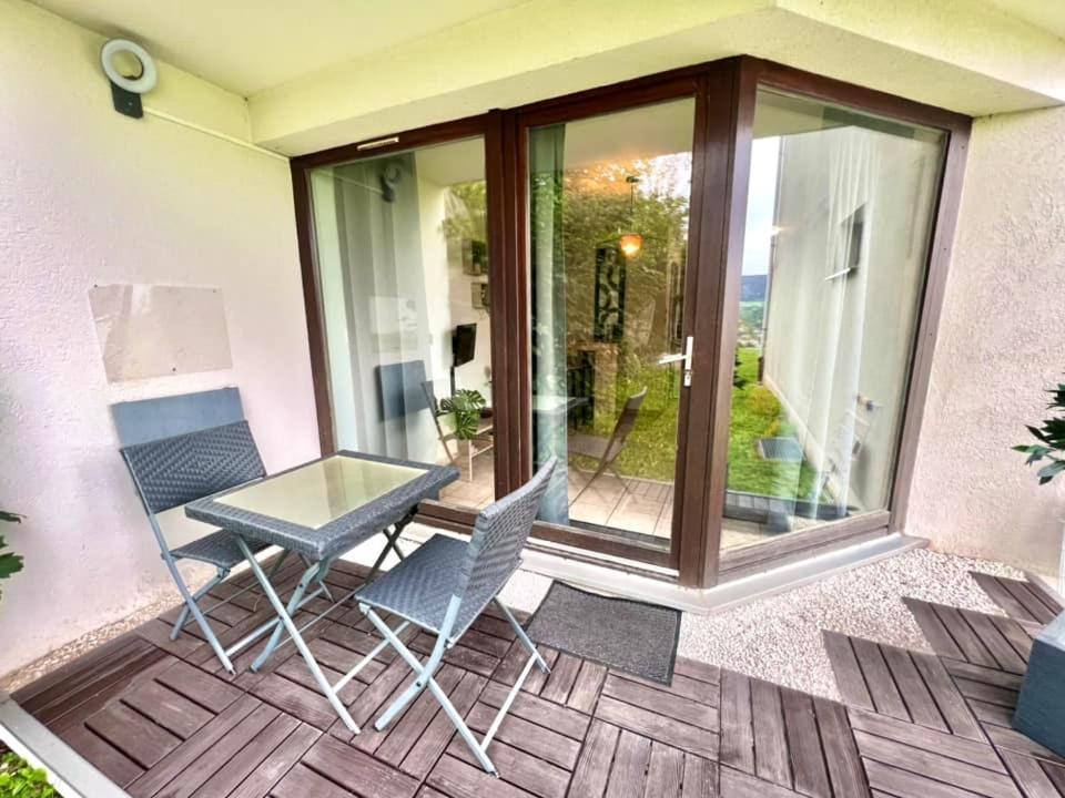 Joli Studio Cosy, Vue Magnifique Et Terrasse Privee Жерарме Экстерьер фото