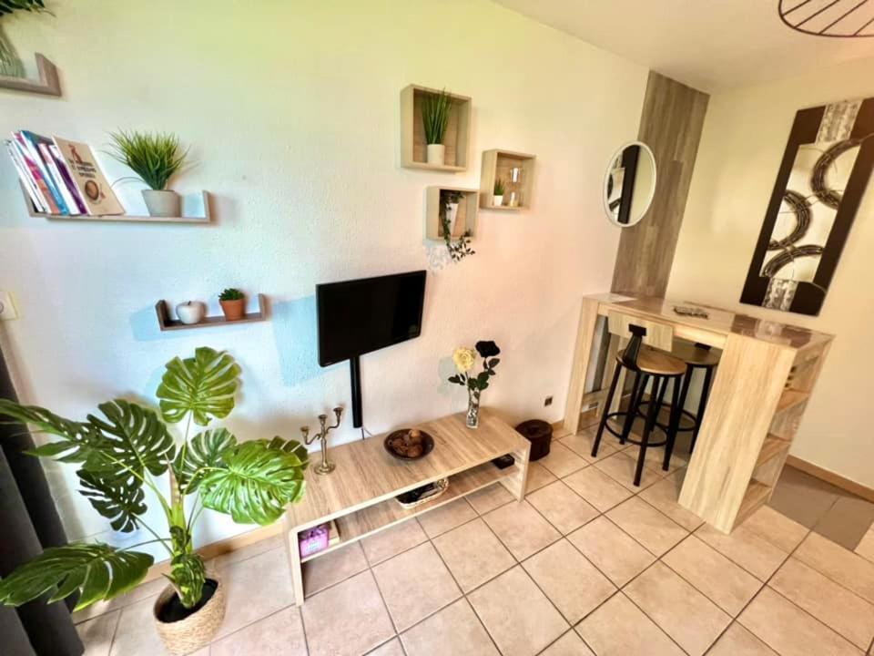Joli Studio Cosy, Vue Magnifique Et Terrasse Privee Жерарме Экстерьер фото